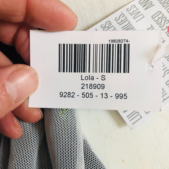 LuLaRoe Lola Skirt with Embroidered Flower - S - Picture 8 of 10